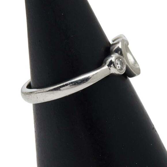 Tiffany & Co. Diamond Heart Ring – E.D. Marshall Jewelers™ TIFFANY Silver Diamond Heart Ring